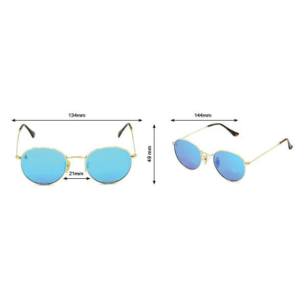 Phenticon Gold-Ice Blue Mirror Bild 4