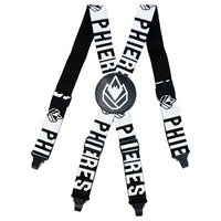 Dadspender Elastic Hosenträger Black White Bild 3