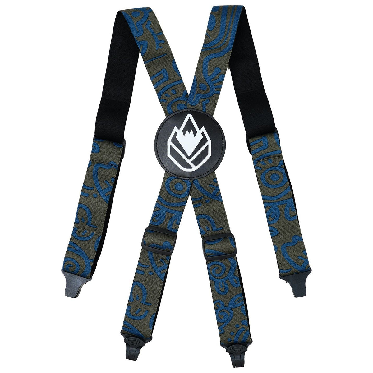 Dadspender Elastic Hosenträger Earth Bird Pattern Bild 3