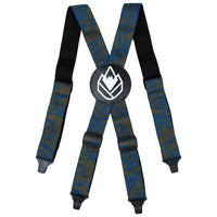 Dadspender Elastic Hosenträger Earth Bird Pattern Bild 3