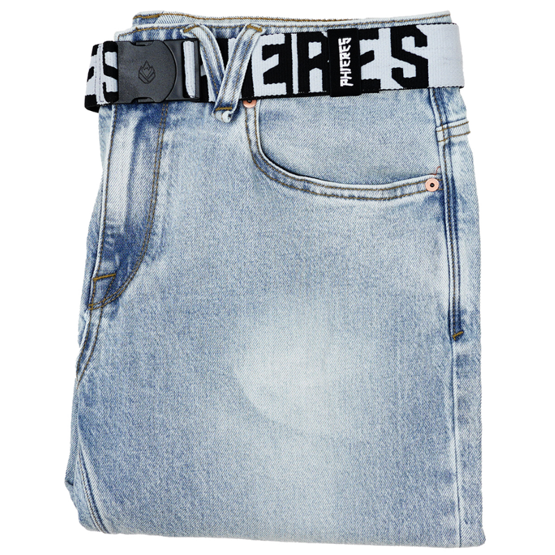 Dadsphelt Elastic Gürtel Black White Bild 3