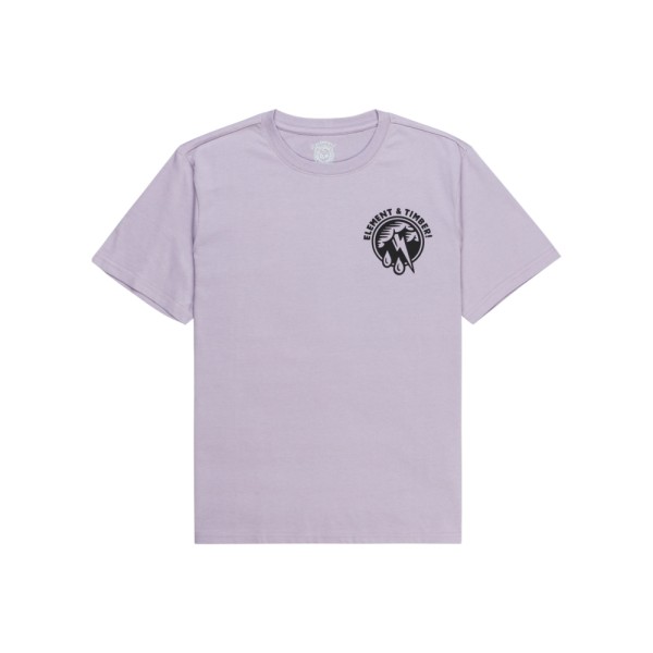 Element - THE CYCLE SS - LAVENDER GRAY - T-Shirt