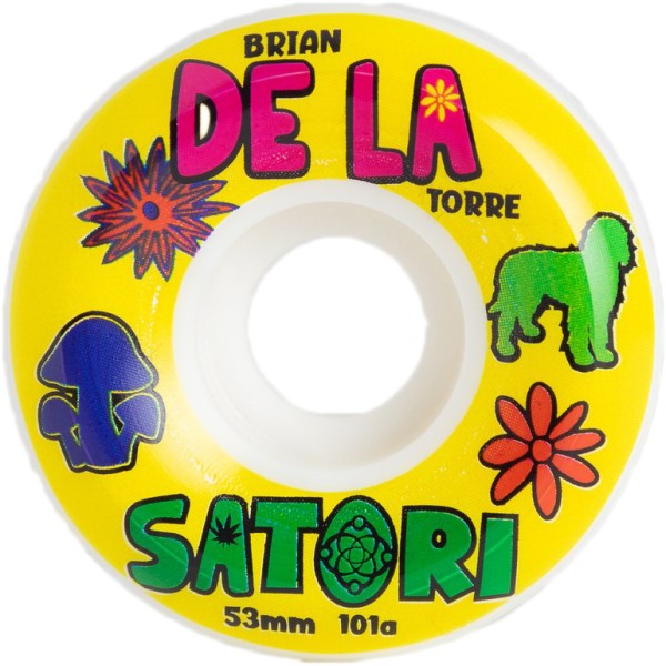 Brian De La Torre DE LA Satori (Con) - Satori - White - SB Rollen-Wheels