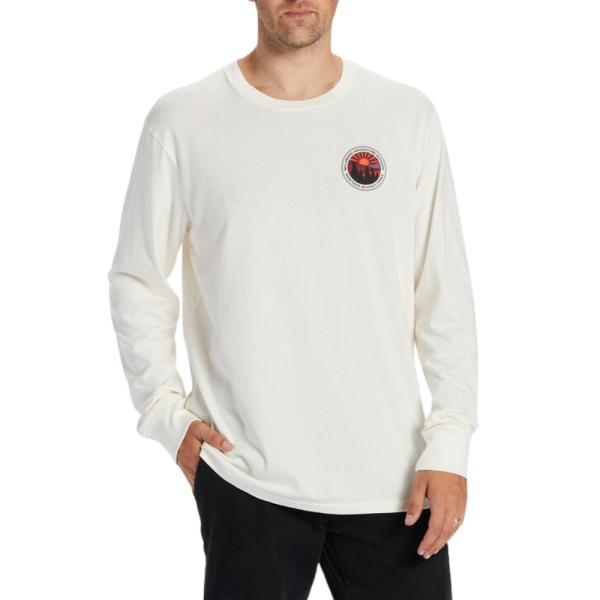 Billabong - ROCKIES LS - OFF WHITE - T-Shirt Langarm