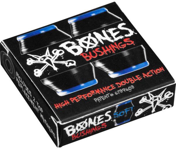 Bones - Bushings 81A Hardcore Soft - Boards & Co - Skateboard - Skate Zubehör - Black