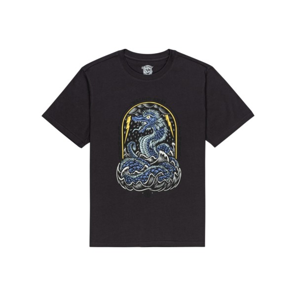 Element - FROM THE DEEP SS - OFF BLACK - T-Shirt