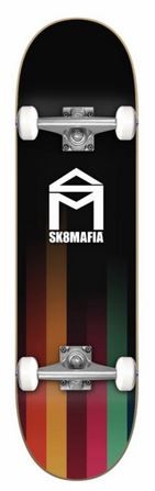 Skatemafia - House logo - no colour - Complete Skateboard