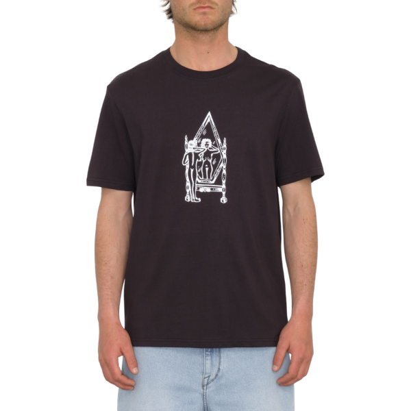 Volcom - LINTELL MIRROR SST - BLACK - T-Shirt