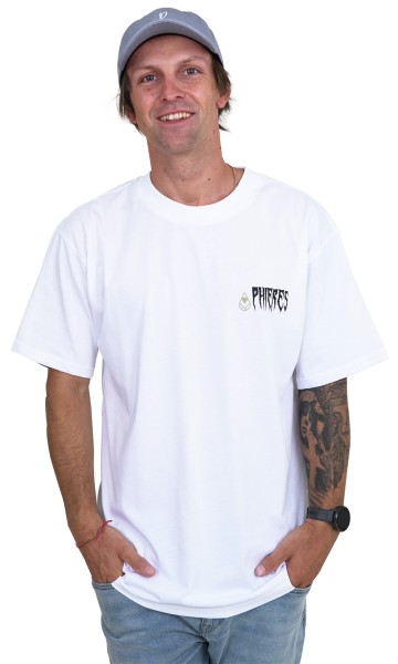 Syervereph 22 Tee - Phieres - Bright White - T-Shirt