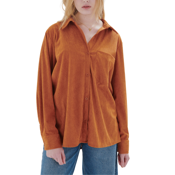 24 Colours - Shirt - rust - Langarmhemd