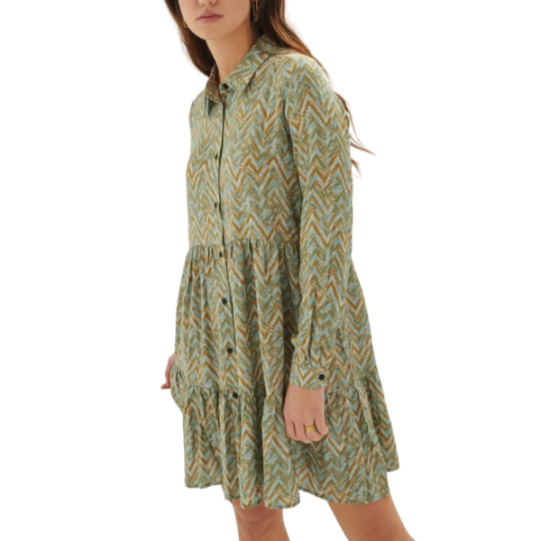 24 Colours - Dress - patterned - Kleid Kurz