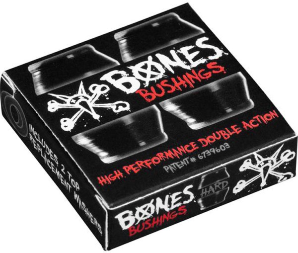 Bones - Bushings Bones 96A Hardcore Hard - Boards & Co - Skateboard - Skate Zubehör - Black