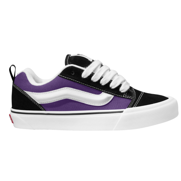 Vans - Knu Skool - BLACK/PURPLE - Sneaker