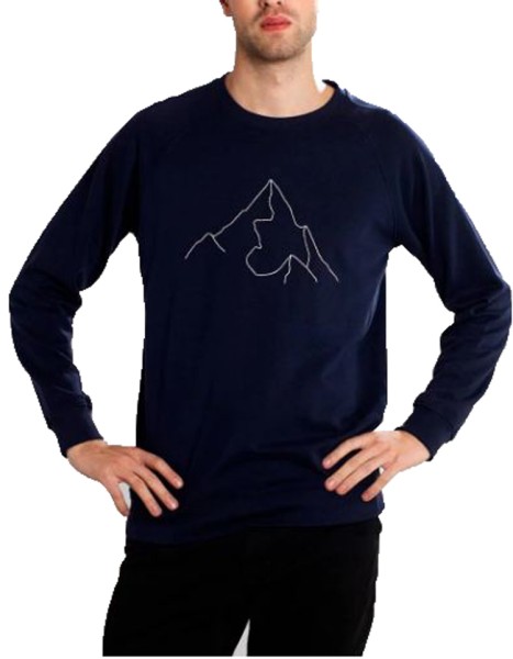 Mountain - Dedicated - navy - Crew Sweater