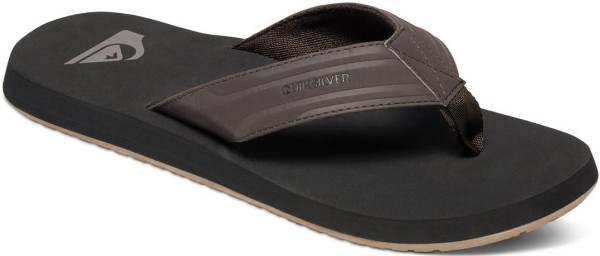 Quiksilver - Men Flip Flops - Men Sandals - Monkey Wrench - brown black