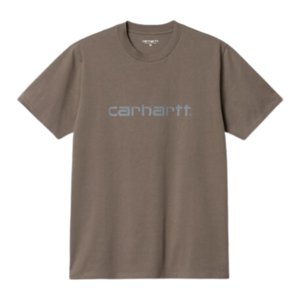 Carhartt - S/S Script T-Shirt - Barista / Mirror - T-Shirt