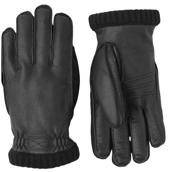 Hestra - Army Leather Patrol - 3 finger - Black - Trigger Handschuh