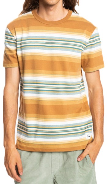 TRANSAT TEE - Quiksilver - Chipmunk -T- Shirt