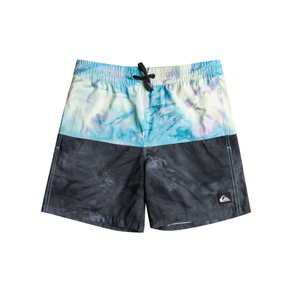 Quiksilver - BUTT LOGO VOLLEY YOUTH 14 - BLACK RADICAL TIMES 231 - Boardshort