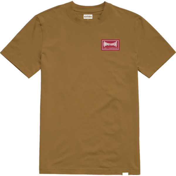 Etnies - INDEPENDENT WASH TEE - TOBACCO - T-Shirt