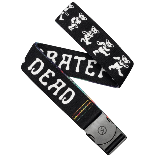 Arcade - Grateful Dead Dancing Bears - Black - Accessories - Gürtel - Textil Gürtel - Textilgürtel