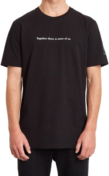 SCHNIPS SCHNIPS FA SS - Volcom - BLACK - T-Shirt