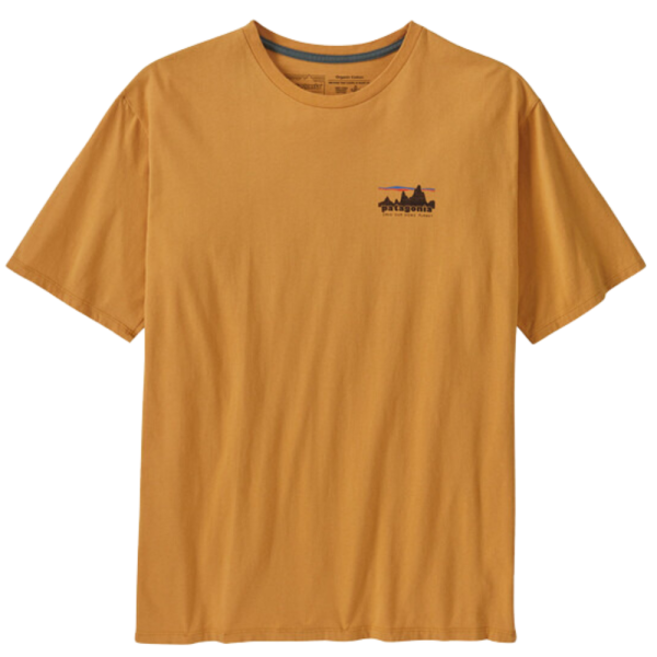 Patagonia - Ms 73 Skyline Organic T-Shirt - Dried Mango - T-Shirt