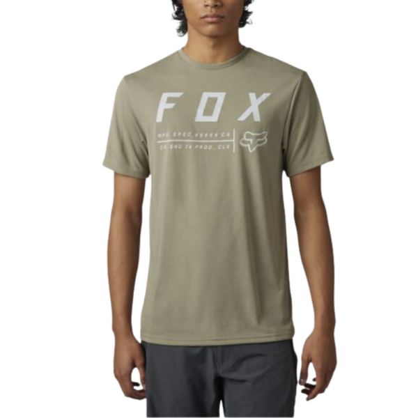 Fox - NON STOP SS TECH TEE  - OLV GRN - T-Shirt