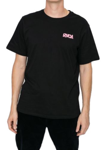 U1SSSP - RVCA - BLACK -  T-Shirt