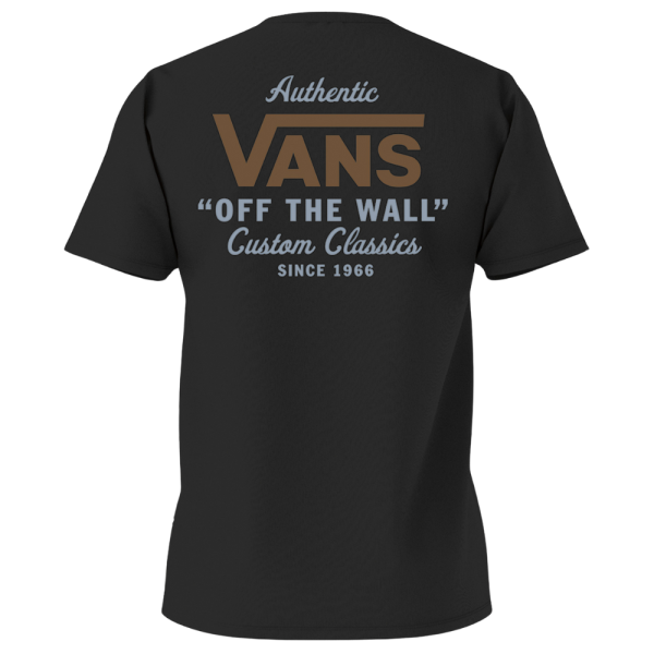 Vans - MN HOLDER ST CLASSIC  - Black/Antilope - T-Shirt