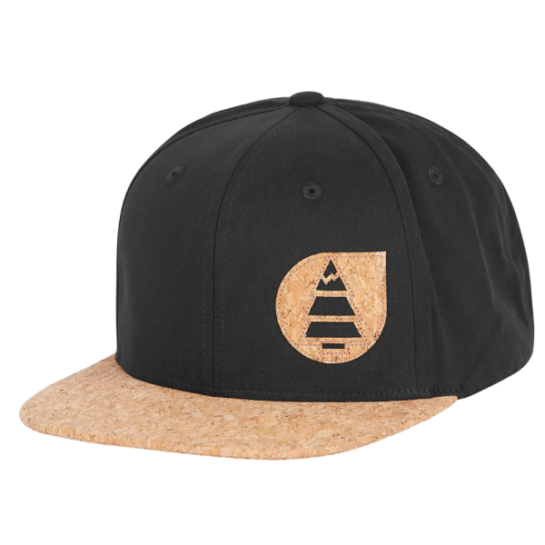 Picture - NARROW CAP - A Black - Snapback Cap