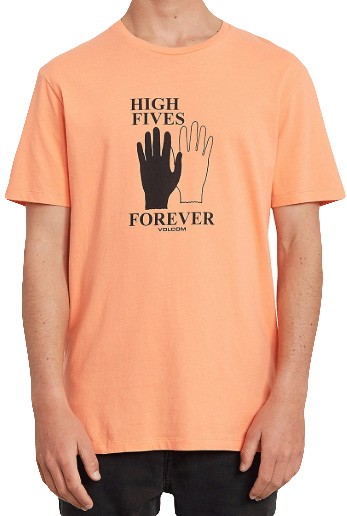 High5 Forever - Volcom - SALMON - T-Shirt