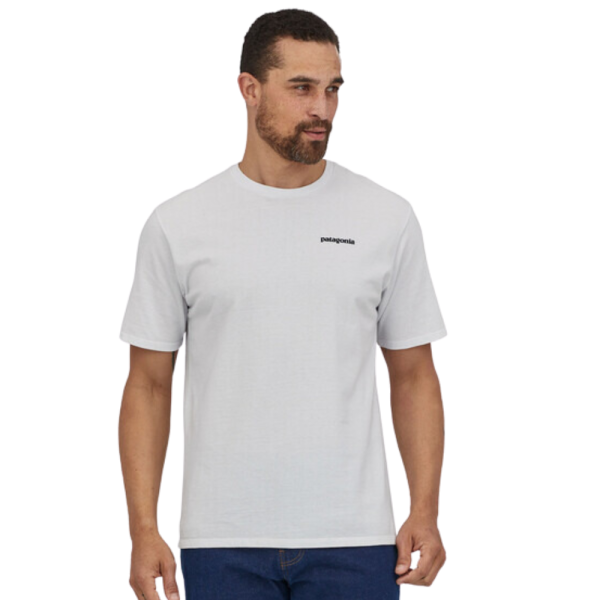 Patagonia - Ms P-6 Logo Responsibili-Tee - White - T-Shirt
