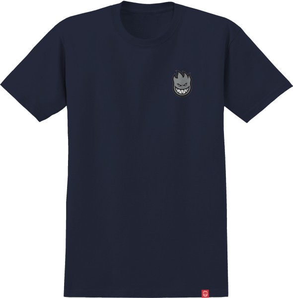 Spitfire - Lil Bighead Fill - Navy Silver Fleck - T-Shirt