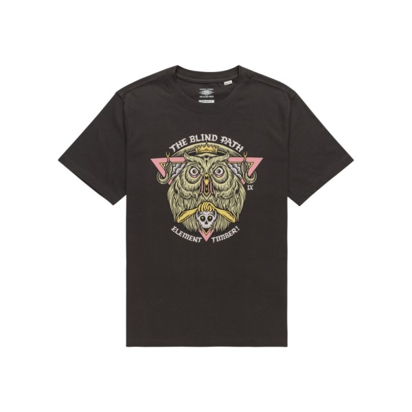 Element - TIMBER THE KING SS - OFF BLACK - T-Shirt