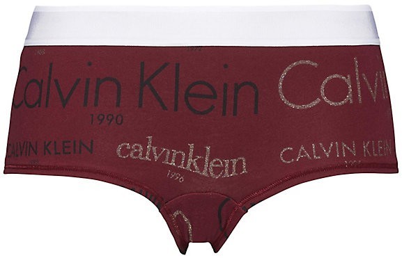 Calvin Klein - Boyshort - heritage logo brazen