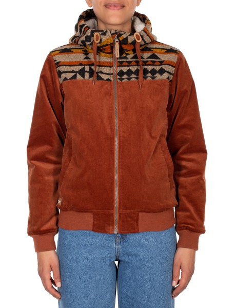 Indi Spice Jacket - Iriedaily - red brown