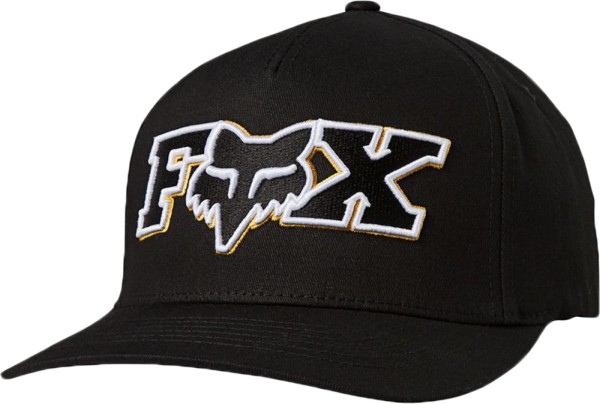 ELLIPSOID FLEXFIT HAT - Fox - BLK YLW - Flex Fit Cap