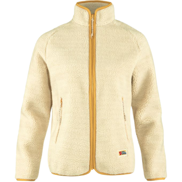 Fjällräven - Vardag Pile Fleece W - Chalk White - Streetwear - Sweater und Strick - Sweaters - Zip Crew