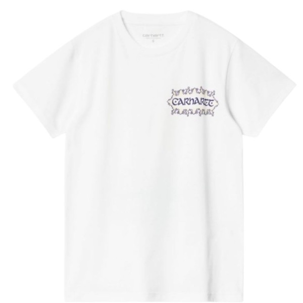 W' S/S Spaces T-Shirt - CARHARTT - WHITE - T-SHIRT