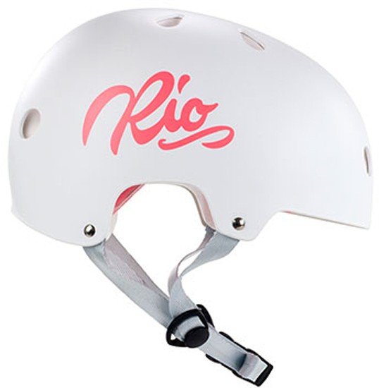 Rio Roller - Script Helmet - Boards & Co - Protektoren - Helme Skate - white