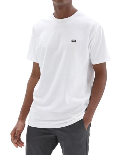 Mn Off the Wall Classic - Vans - WHITE - T-Shirt