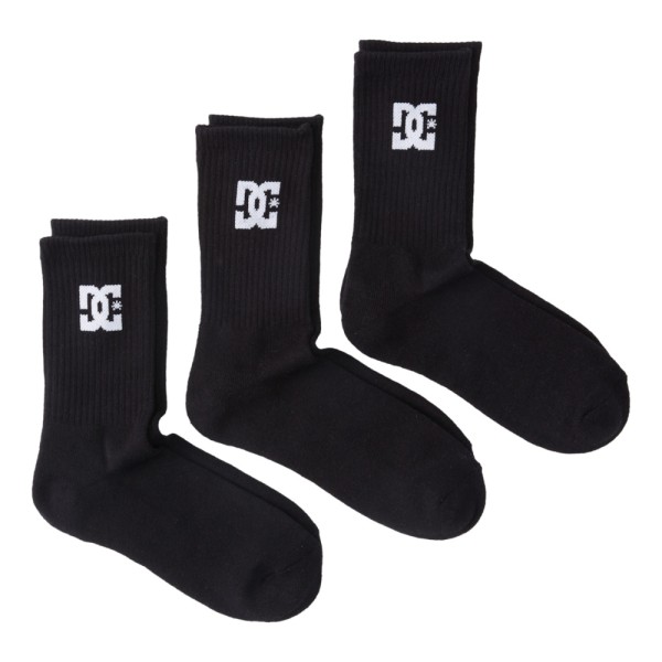 DC - SPP DC CREW 3PK - BLACK - Socken