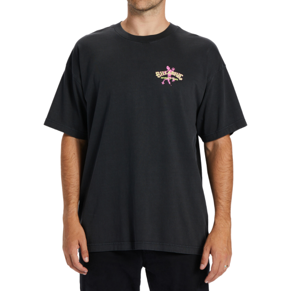 Billabong - LIZARDS SS WW - WASHED BLACK - T-Shirt