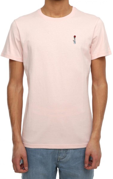 Iriedaily - Rosebong EMB Tee - rose - streetwear - shirts&tops - t-shirt