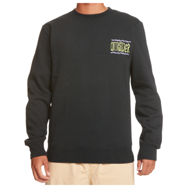 Surf The Earth Crew - Quiksilver - Black - Crew Sweater