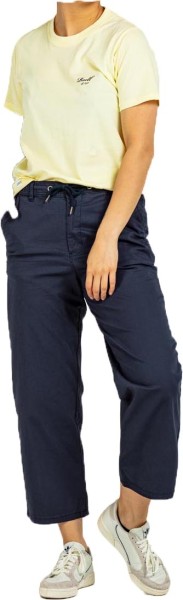 Reflex Women Loose Chino - Reell - Navy Cord -  Regular Fit Pant