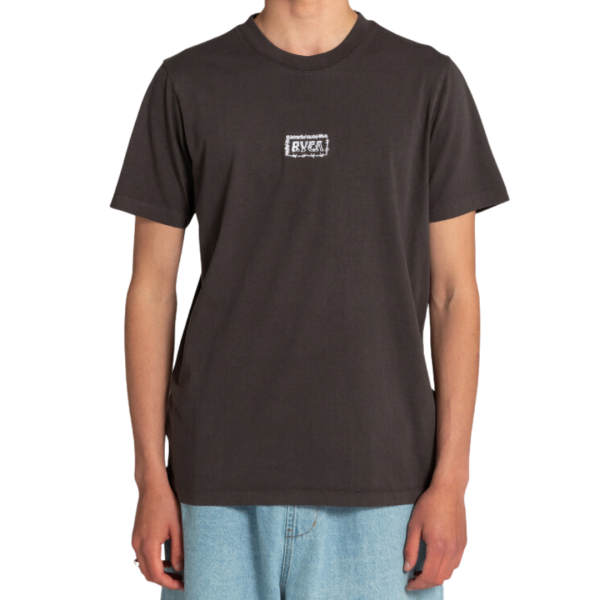 Pretty Sharp SS Tee - RVCA - Washed Black - T-Shirt