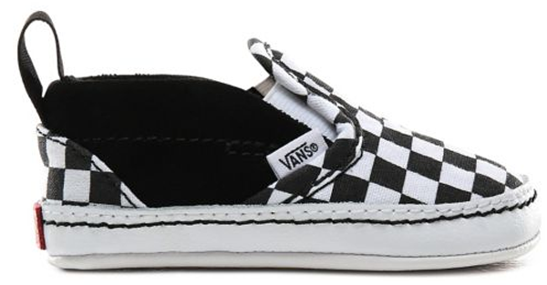 Vans - In Slip On V Crib - Schuhe - Sneakers - Low - Sneaker - (checkerboard) black/tru white