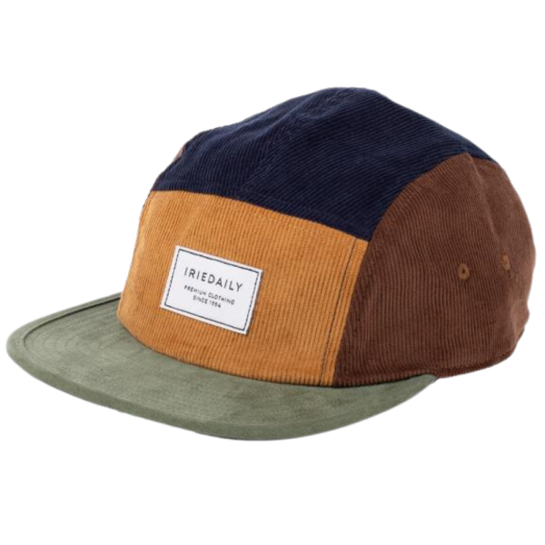 Iriedaily - Corvin 5 Panel Cap  - brown olive - Fitted Cap